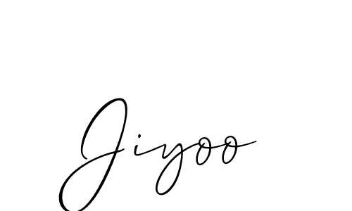 It looks lik you need a new signature style for name Jiyoo. Design unique handwritten (Allison_Script) signature with our free signature maker in just a few clicks. Jiyoo signature style 2 images and pictures png