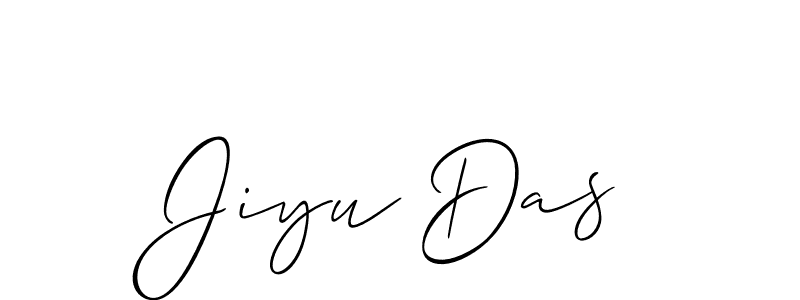 How to Draw Jiyu Das signature style? Allison_Script is a latest design signature styles for name Jiyu Das. Jiyu Das signature style 2 images and pictures png