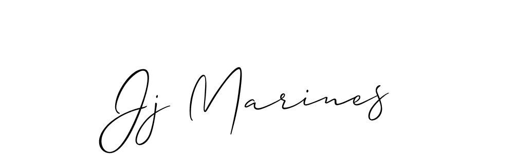 How to Draw Jj Marines signature style? Allison_Script is a latest design signature styles for name Jj Marines. Jj Marines signature style 2 images and pictures png