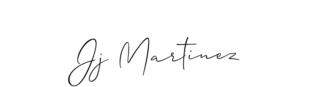The best way (Allison_Script) to make a short signature is to pick only two or three words in your name. The name Jj Martinez include a total of six letters. For converting this name. Jj Martinez signature style 2 images and pictures png
