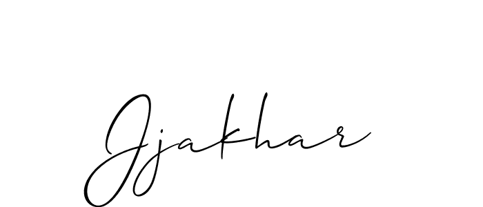 Also we have Jjakhar name is the best signature style. Create professional handwritten signature collection using Allison_Script autograph style. Jjakhar signature style 2 images and pictures png