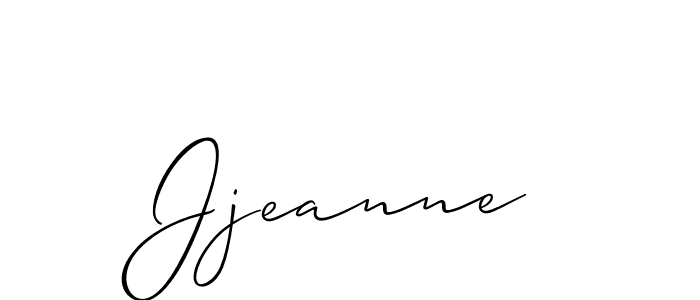 Also You can easily find your signature by using the search form. We will create Jjeanne name handwritten signature images for you free of cost using Allison_Script sign style. Jjeanne signature style 2 images and pictures png