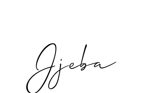 How to make Jjeba name signature. Use Allison_Script style for creating short signs online. This is the latest handwritten sign. Jjeba signature style 2 images and pictures png