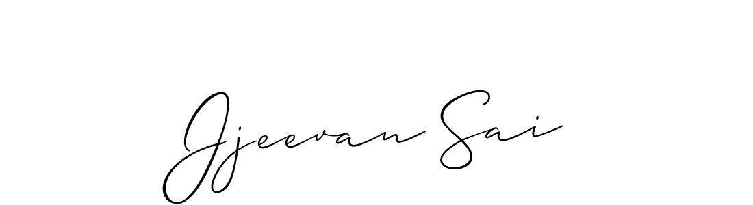 Also we have Jjeevan Sai name is the best signature style. Create professional handwritten signature collection using Allison_Script autograph style. Jjeevan Sai signature style 2 images and pictures png
