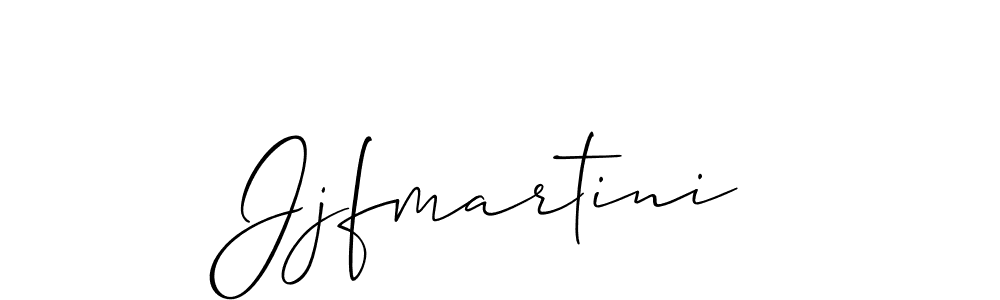 Use a signature maker to create a handwritten signature online. With this signature software, you can design (Allison_Script) your own signature for name Jjfmartini. Jjfmartini signature style 2 images and pictures png