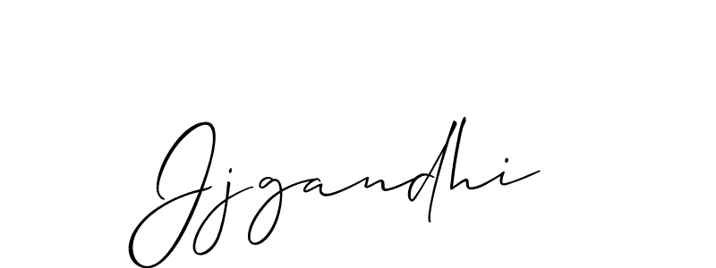 The best way (Allison_Script) to make a short signature is to pick only two or three words in your name. The name Jjgandhi include a total of six letters. For converting this name. Jjgandhi signature style 2 images and pictures png