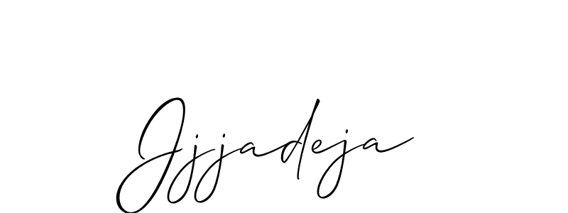 Once you've used our free online signature maker to create your best signature Allison_Script style, it's time to enjoy all of the benefits that Jjjadeja name signing documents. Jjjadeja signature style 2 images and pictures png