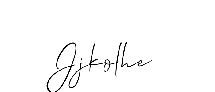 Also You can easily find your signature by using the search form. We will create Jjkolhe name handwritten signature images for you free of cost using Allison_Script sign style. Jjkolhe signature style 2 images and pictures png