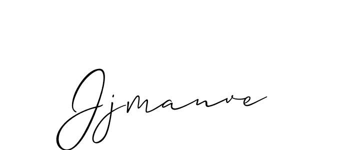 How to make Jjmanve name signature. Use Allison_Script style for creating short signs online. This is the latest handwritten sign. Jjmanve signature style 2 images and pictures png