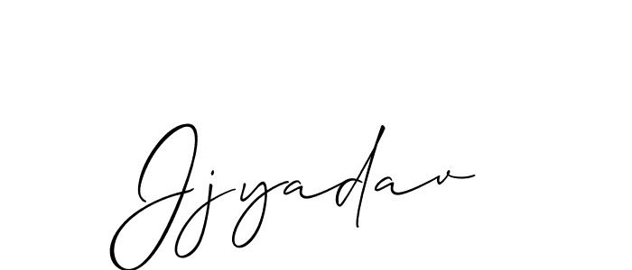 Make a beautiful signature design for name Jjyadav. Use this online signature maker to create a handwritten signature for free. Jjyadav signature style 2 images and pictures png