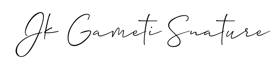 Turn your name Jk Gameti Snature into a signature brand with Allison_Script styling. Download in standard PNG or transparent format anytime. Jk Gameti Snature signature style 2 images and pictures png