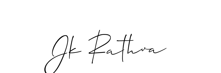 Make a beautiful signature design for name Jk Rathva. Use this online signature maker to create a handwritten signature for free. Jk Rathva signature style 2 images and pictures png
