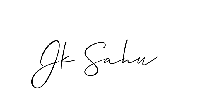 This is the best signature style for the Jk Sahu name. Also you like these signature font (Allison_Script). Mix name signature. Jk Sahu signature style 2 images and pictures png