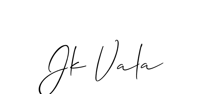 How to make Jk Vala name signature. Use Allison_Script style for creating short signs online. This is the latest handwritten sign. Jk Vala signature style 2 images and pictures png