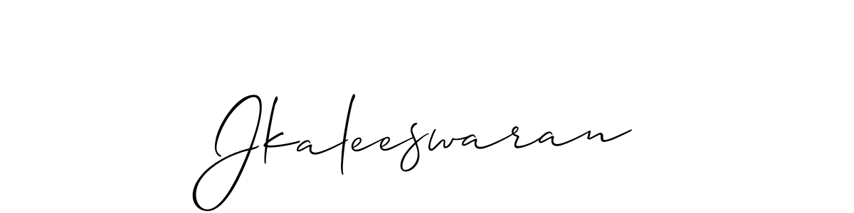 Also You can easily find your signature by using the search form. We will create Jkaleeswaran name handwritten signature images for you free of cost using Allison_Script sign style. Jkaleeswaran signature style 2 images and pictures png