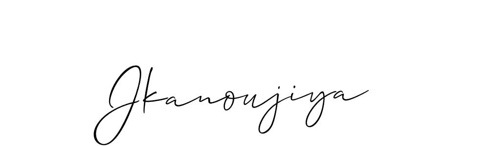 The best way (Allison_Script) to make a short signature is to pick only two or three words in your name. The name Jkanoujiya include a total of six letters. For converting this name. Jkanoujiya signature style 2 images and pictures png