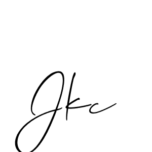 Once you've used our free online signature maker to create your best signature Allison_Script style, it's time to enjoy all of the benefits that Jkc name signing documents. Jkc signature style 2 images and pictures png