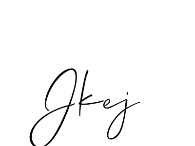 Similarly Allison_Script is the best handwritten signature design. Signature creator online .You can use it as an online autograph creator for name Jkej. Jkej signature style 2 images and pictures png