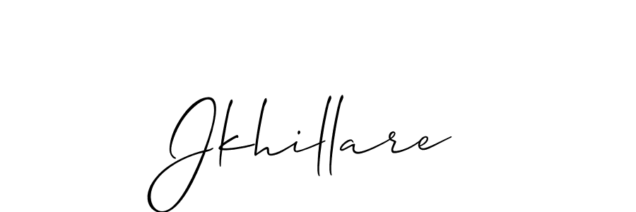 This is the best signature style for the Jkhillare name. Also you like these signature font (Allison_Script). Mix name signature. Jkhillare signature style 2 images and pictures png