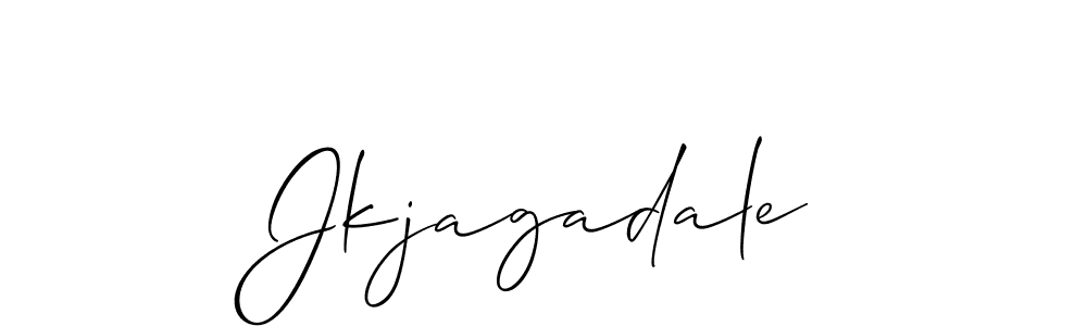 Best and Professional Signature Style for Jkjagadale. Allison_Script Best Signature Style Collection. Jkjagadale signature style 2 images and pictures png