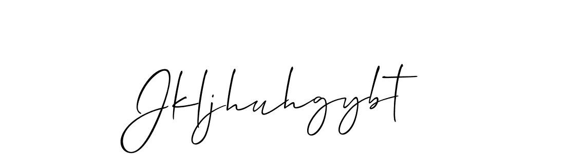 Also we have Jkljhuhgybt name is the best signature style. Create professional handwritten signature collection using Allison_Script autograph style. Jkljhuhgybt signature style 2 images and pictures png