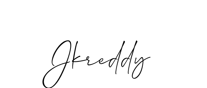 Similarly Allison_Script is the best handwritten signature design. Signature creator online .You can use it as an online autograph creator for name Jkreddy. Jkreddy signature style 2 images and pictures png
