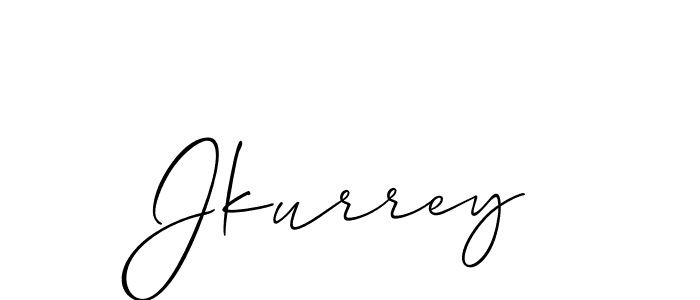 The best way (Allison_Script) to make a short signature is to pick only two or three words in your name. The name Jkurrey include a total of six letters. For converting this name. Jkurrey signature style 2 images and pictures png