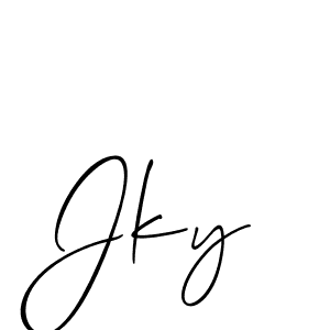 Once you've used our free online signature maker to create your best signature Allison_Script style, it's time to enjoy all of the benefits that Jky name signing documents. Jky signature style 2 images and pictures png