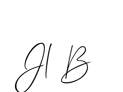 Make a short Jl B signature style. Manage your documents anywhere anytime using Allison_Script. Create and add eSignatures, submit forms, share and send files easily. Jl B signature style 2 images and pictures png