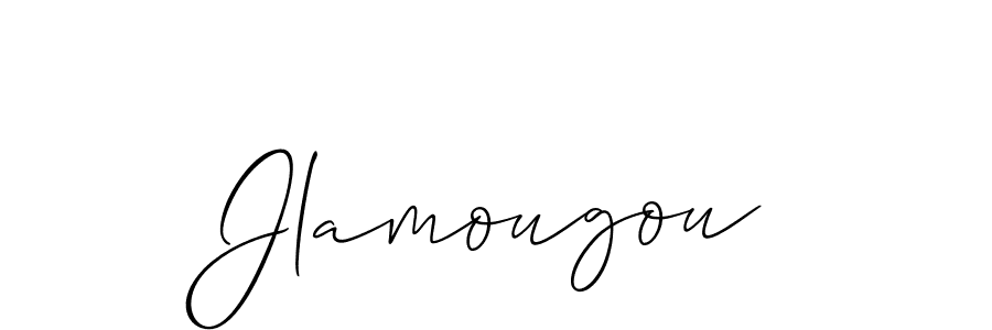 Best and Professional Signature Style for Jlamougou. Allison_Script Best Signature Style Collection. Jlamougou signature style 2 images and pictures png