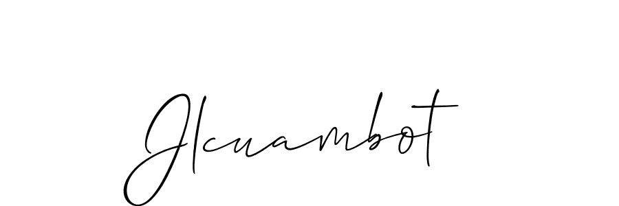 Make a beautiful signature design for name Jlcuambot. Use this online signature maker to create a handwritten signature for free. Jlcuambot signature style 2 images and pictures png