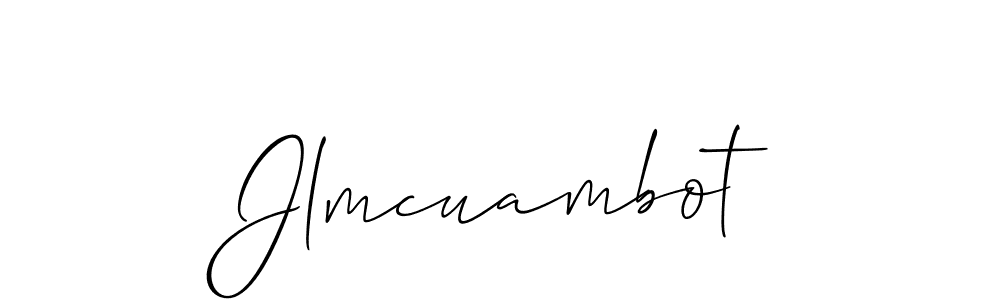 Check out images of Autograph of Jlmcuambot name. Actor Jlmcuambot Signature Style. Allison_Script is a professional sign style online. Jlmcuambot signature style 2 images and pictures png