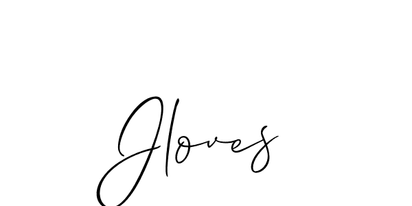 Jloves stylish signature style. Best Handwritten Sign (Allison_Script) for my name. Handwritten Signature Collection Ideas for my name Jloves. Jloves signature style 2 images and pictures png