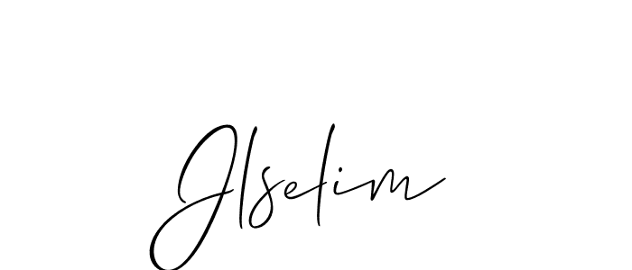 Jlselim stylish signature style. Best Handwritten Sign (Allison_Script) for my name. Handwritten Signature Collection Ideas for my name Jlselim. Jlselim signature style 2 images and pictures png