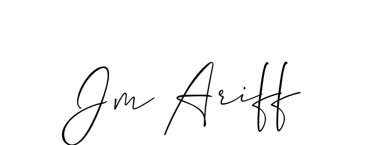 You can use this online signature creator to create a handwritten signature for the name Jm Ariff. This is the best online autograph maker. Jm Ariff signature style 2 images and pictures png