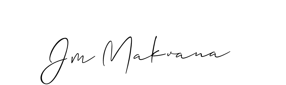 Here are the top 10 professional signature styles for the name Jm Makvana. These are the best autograph styles you can use for your name. Jm Makvana signature style 2 images and pictures png