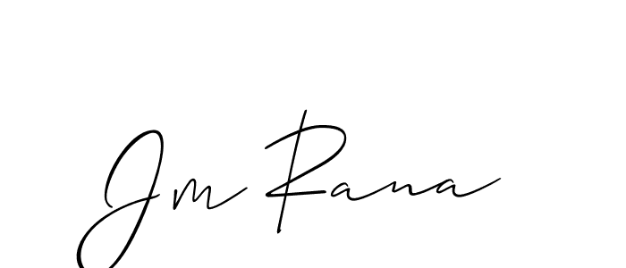 You can use this online signature creator to create a handwritten signature for the name Jm Rana. This is the best online autograph maker. Jm Rana signature style 2 images and pictures png