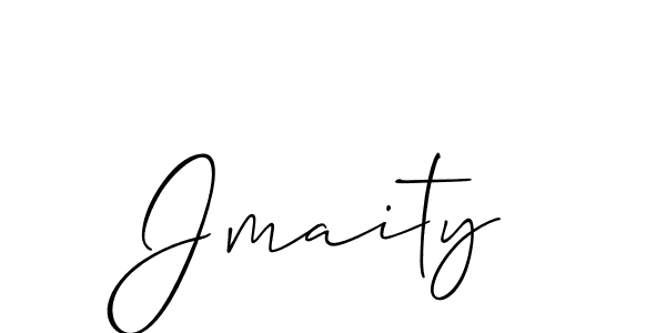 Jmaity stylish signature style. Best Handwritten Sign (Allison_Script) for my name. Handwritten Signature Collection Ideas for my name Jmaity. Jmaity signature style 2 images and pictures png