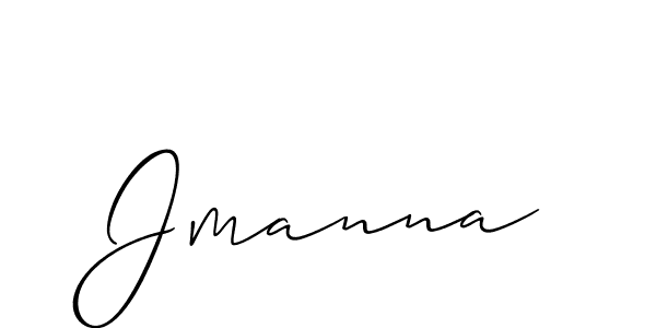 You should practise on your own different ways (Allison_Script) to write your name (Jmanna) in signature. don't let someone else do it for you. Jmanna signature style 2 images and pictures png
