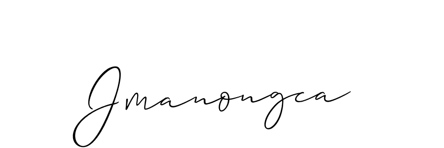 Best and Professional Signature Style for Jmanongca. Allison_Script Best Signature Style Collection. Jmanongca signature style 2 images and pictures png