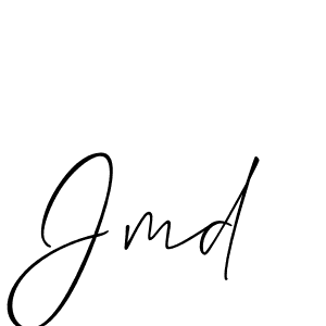 It looks lik you need a new signature style for name Jmd. Design unique handwritten (Allison_Script) signature with our free signature maker in just a few clicks. Jmd signature style 2 images and pictures png