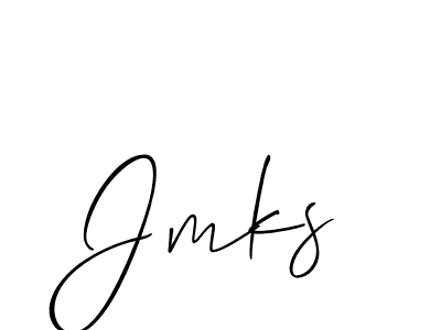 Jmks stylish signature style. Best Handwritten Sign (Allison_Script) for my name. Handwritten Signature Collection Ideas for my name Jmks. Jmks signature style 2 images and pictures png