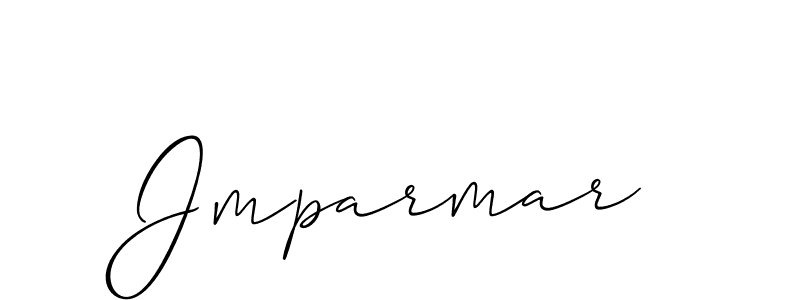 Design your own signature with our free online signature maker. With this signature software, you can create a handwritten (Allison_Script) signature for name Jmparmar. Jmparmar signature style 2 images and pictures png