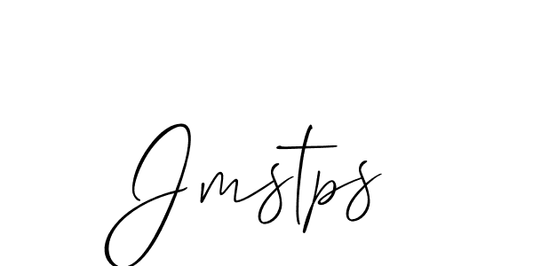 How to make Jmstps signature? Allison_Script is a professional autograph style. Create handwritten signature for Jmstps name. Jmstps signature style 2 images and pictures png