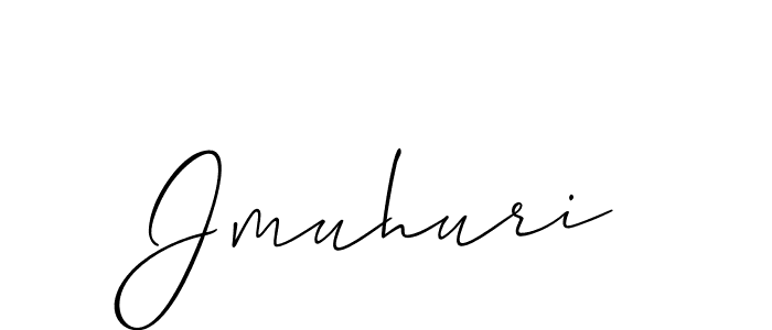 How to make Jmuhuri name signature. Use Allison_Script style for creating short signs online. This is the latest handwritten sign. Jmuhuri signature style 2 images and pictures png
