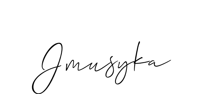 Make a beautiful signature design for name Jmusyka. Use this online signature maker to create a handwritten signature for free. Jmusyka signature style 2 images and pictures png