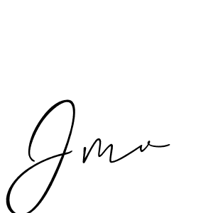You should practise on your own different ways (Allison_Script) to write your name (Jmv) in signature. don't let someone else do it for you. Jmv signature style 2 images and pictures png