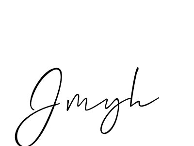 Similarly Allison_Script is the best handwritten signature design. Signature creator online .You can use it as an online autograph creator for name Jmyh. Jmyh signature style 2 images and pictures png