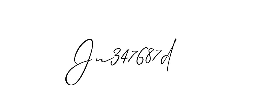 You can use this online signature creator to create a handwritten signature for the name Jn347687d. This is the best online autograph maker. Jn347687d signature style 2 images and pictures png