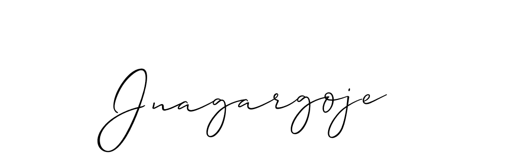 Once you've used our free online signature maker to create your best signature Allison_Script style, it's time to enjoy all of the benefits that Jnagargoje name signing documents. Jnagargoje signature style 2 images and pictures png